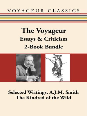 cover image of The Voyageur Canadian Essays & Criticism 2-Book Bundle